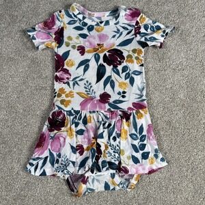 Posh Peanut Infant Baby Twirl 12-18 Months‎ Jozie Floral Flowers Bamboo Viscose